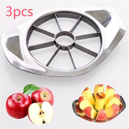 3 Pieces Stainless Steel Fruit And Vegetable Cutter