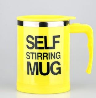 Yellow Original Self Stirring Mug V2