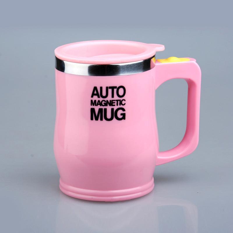 Pink Collectors Edition Magnetic Self Stirring Wonky Mug