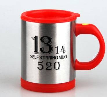 13 14 Red Original Self Stirring Mug