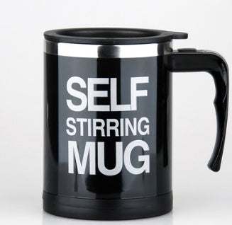 Black Original Self Stirring Mug V2