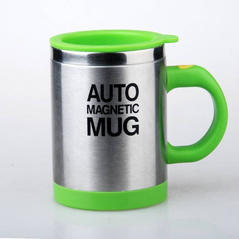 Green Magnetic Original Self Stirring Mug
