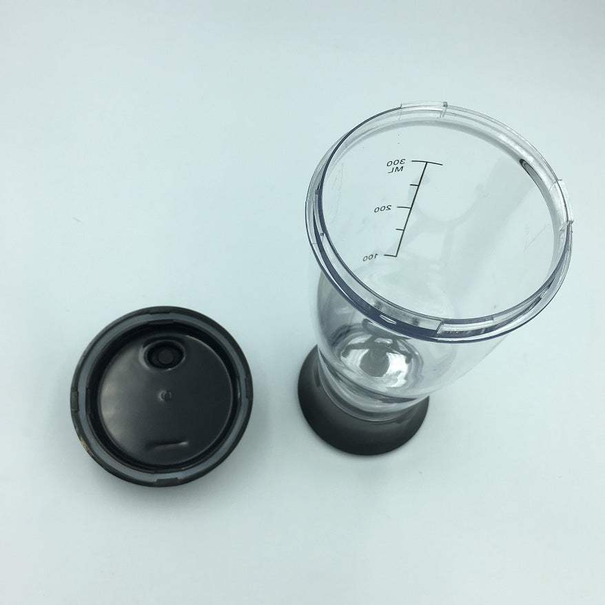 Portable Self Stirring Mini Coffee Bottle Self Stirring Button On Bottom Half And On The Side