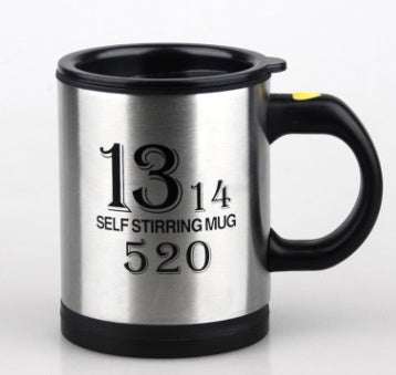 13 14 Black Original Self Stirring Mug