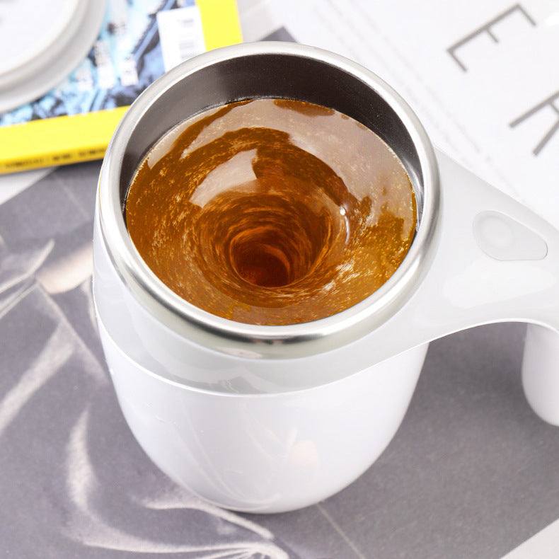 Self Stirring Rounded Magnetic Coffee Mug