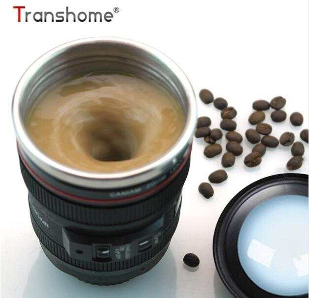 Product Collectors Edition Self Stirring Camera Lens Black