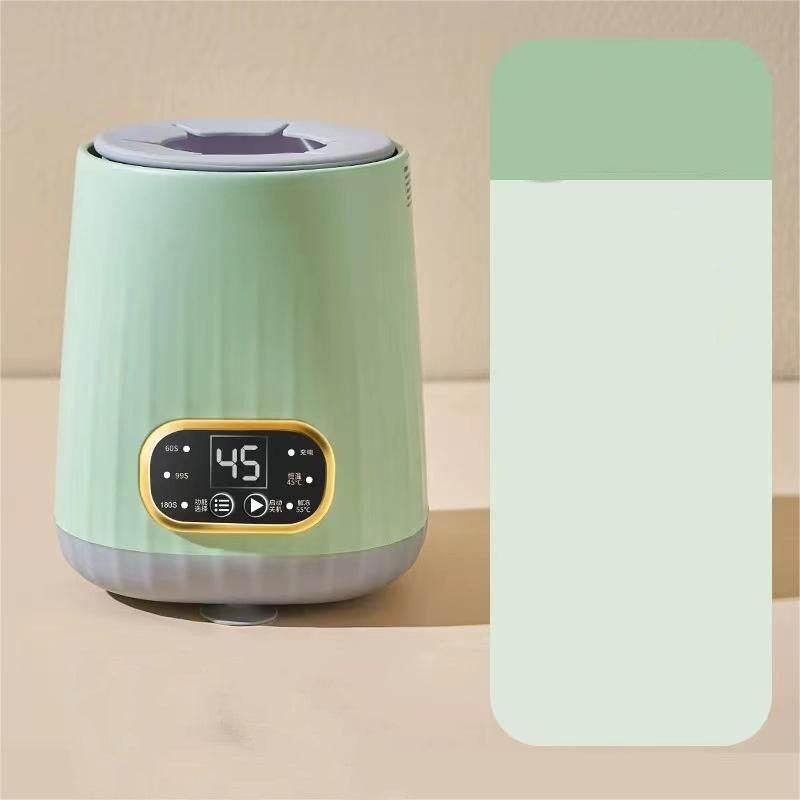 Green USB Version Thermal Insulation Electric Baby Bottle Temperature Measurer