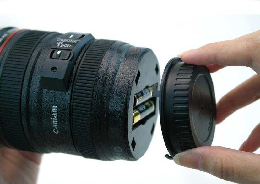 Collectors Edition Self Stirring Camera Lens Image Description