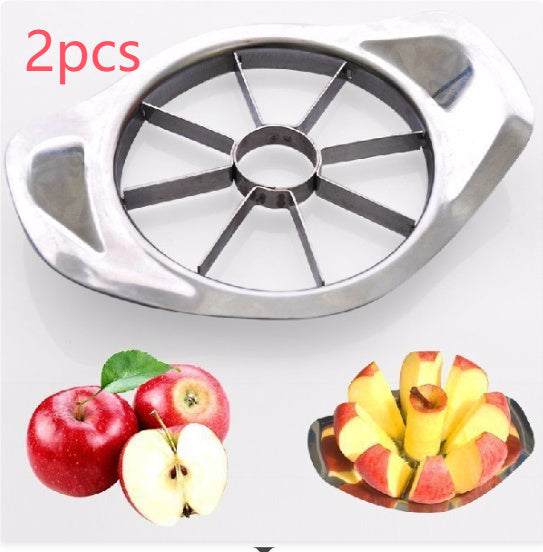 2 Pieces Stainless Steel Fruit And Vegetable Cutter