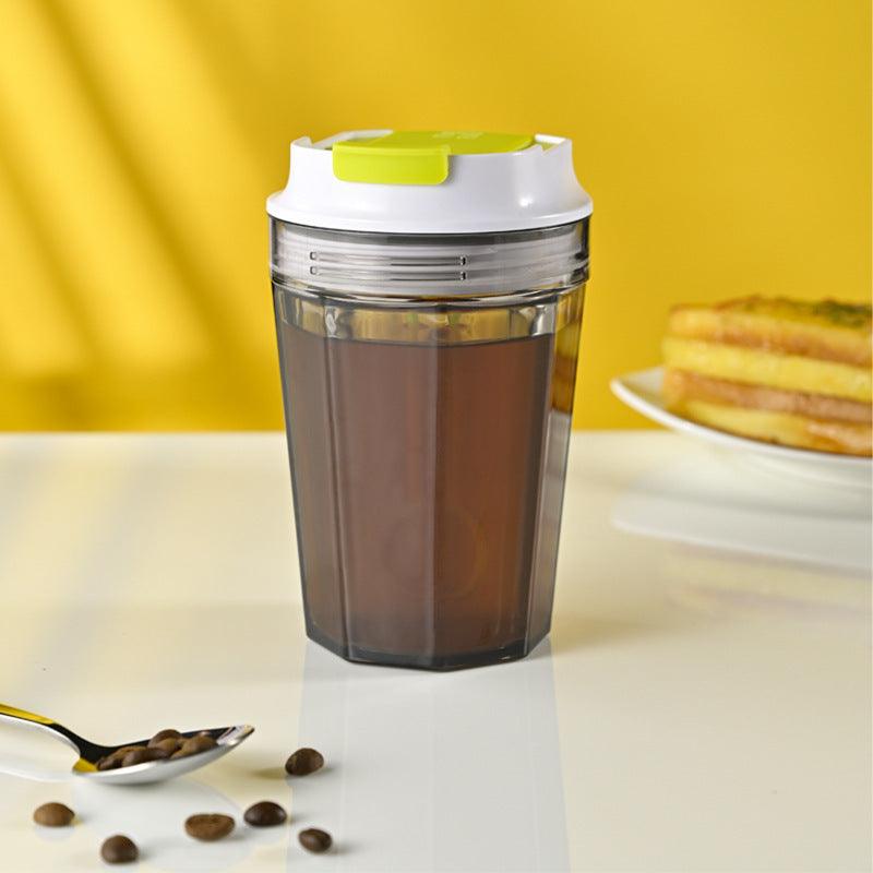 Self Stirring Mini Protein Bottle Self Stirring Button On Lid