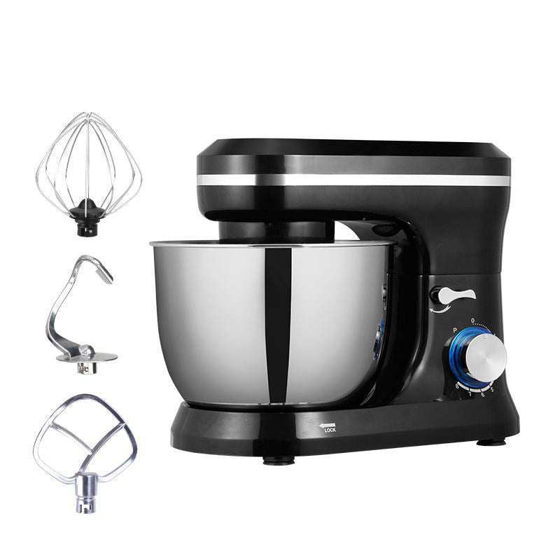 Black Automatic Egg Beater/Whisker Tabletop Stand Mixer