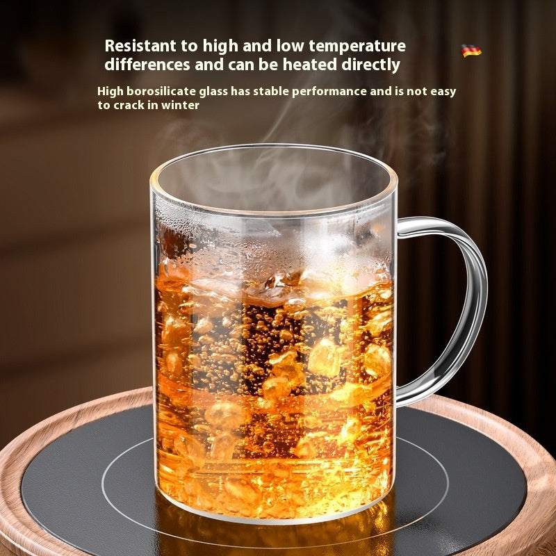 Self Stirring Fully Glass Cup