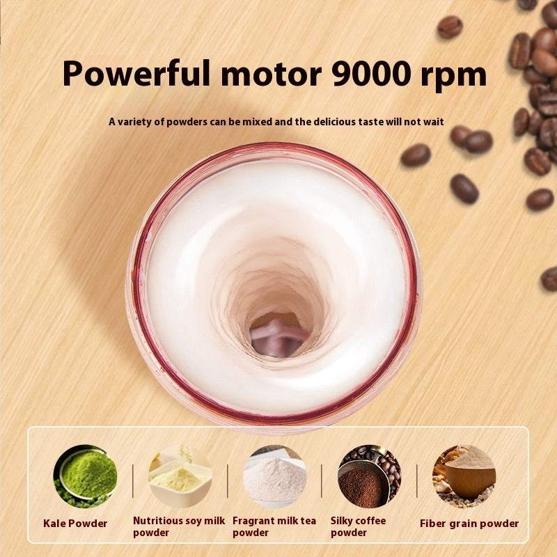 Self Stirring Large Coffee Bottle Self Stirring Button On Lower Half And On The Side