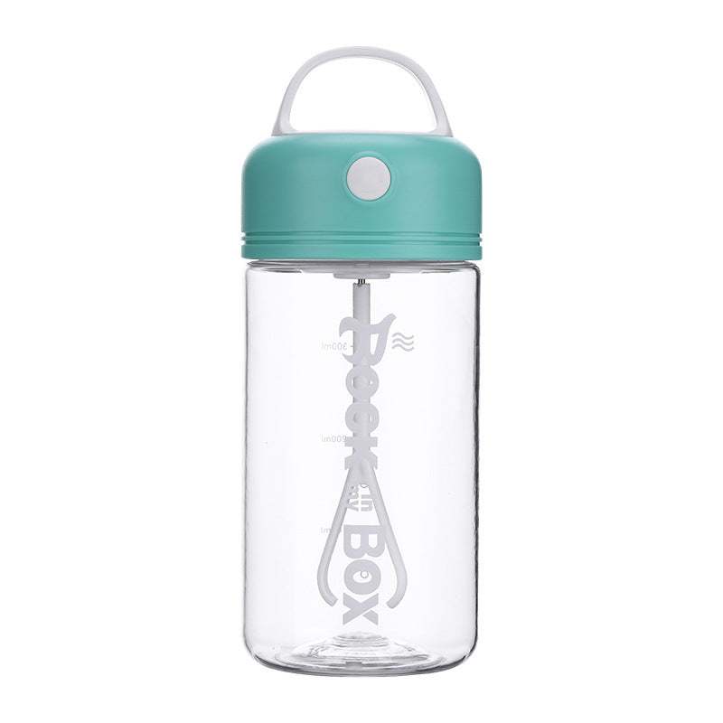 Green Self Stirring Portable Bottle