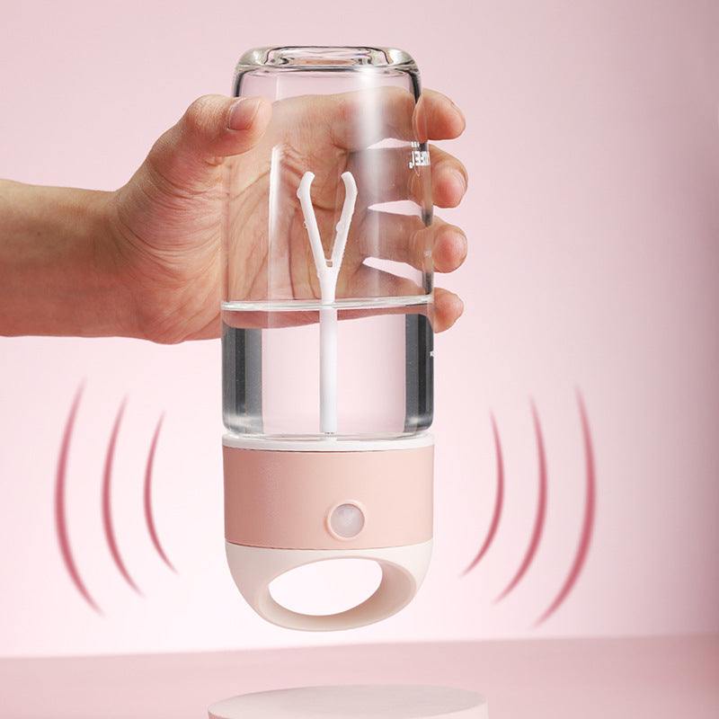 Automatic Stirring Cooking Measuring Bottle Self Stirring Button On Lid